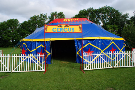 Circustenten verhuur bij www.kwekel-evenementen.nl