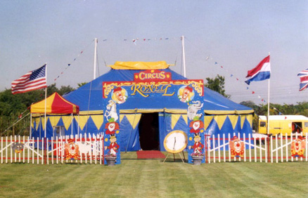 Circustenten verhuur bij www.kwekel-evenementen.nl
